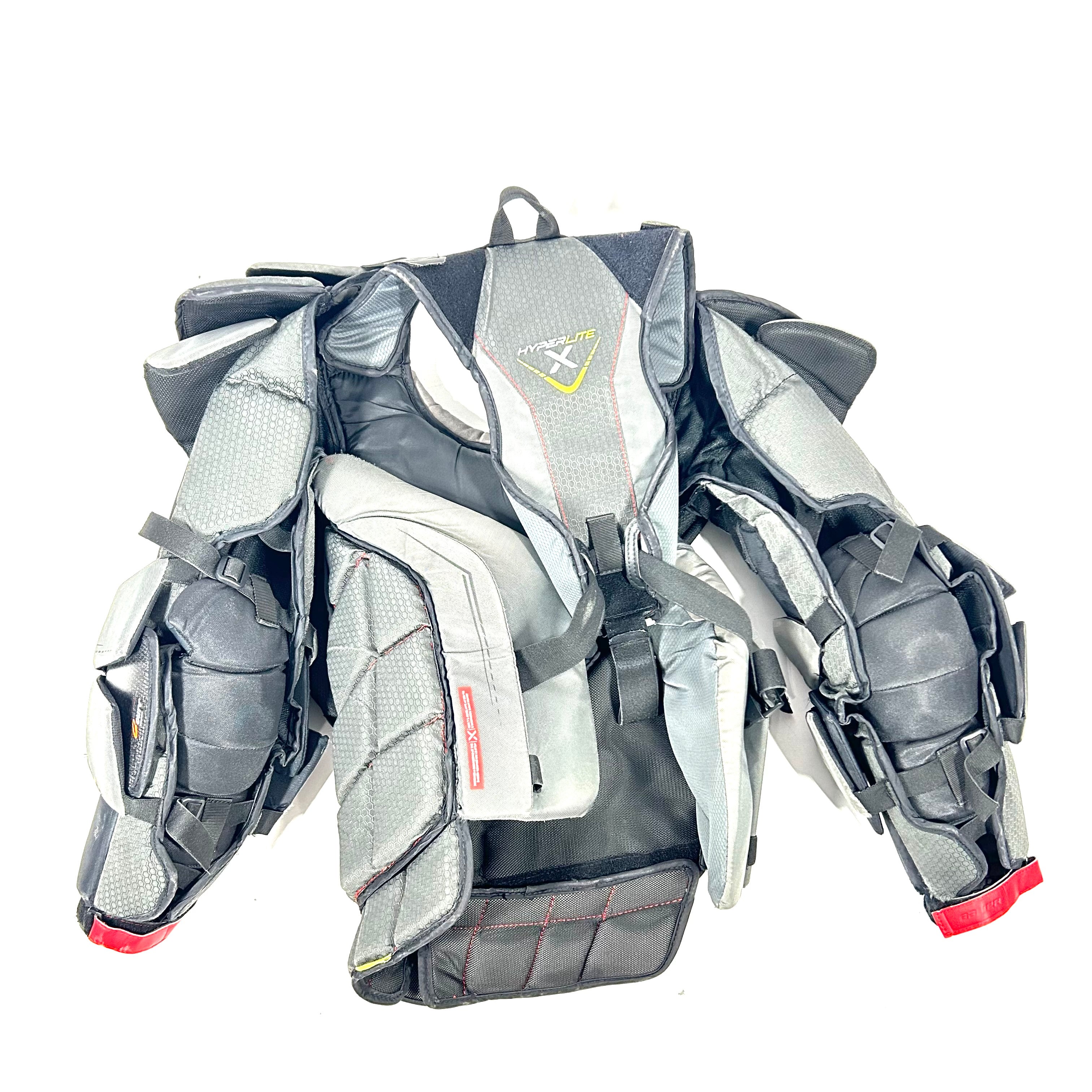Bauer Vapor Hyperlite - Plastron de gardien de but Pro Stock d'occasion (gris)